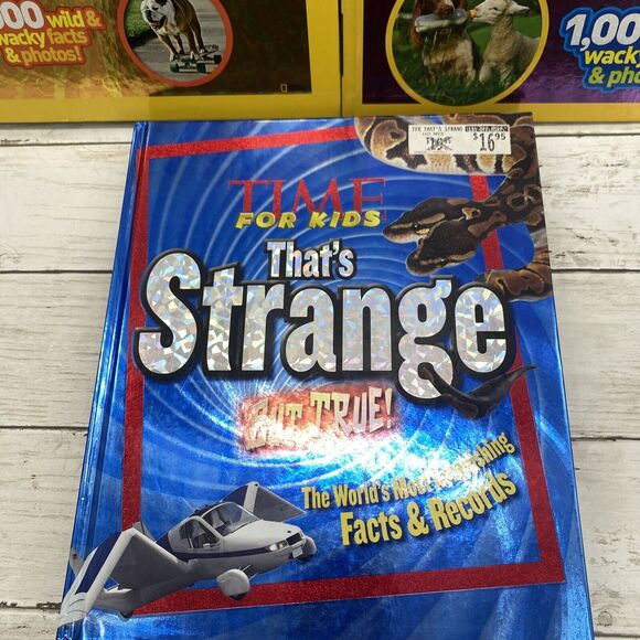 Lot Of 3 Ultimate Weird But True books National Geo Kids and Time Hard Covers - Picture 6 of 9